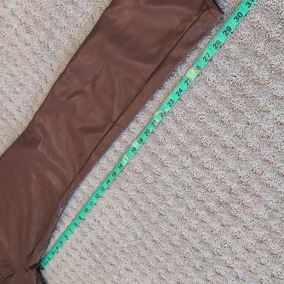 Mother High-waisted Chocolate Brown Pants Straight Leg - Picture 11 of 14